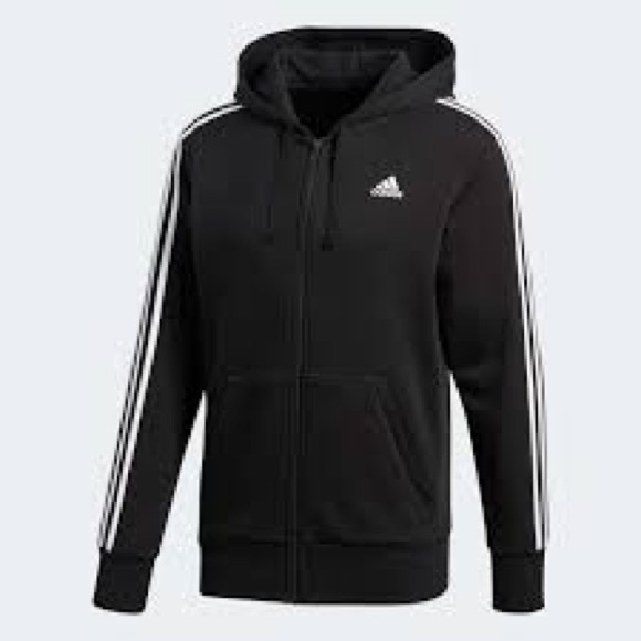 adidas Jackets & Blazers - Adidas | black Draw String Hoodie